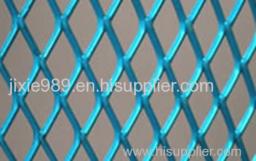 PVC coated expanded mesh never rust in harsh environments