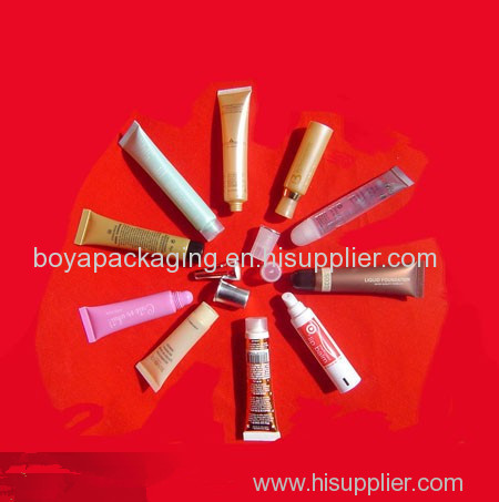 Plastic tube,beautiful seal cosmetic tube