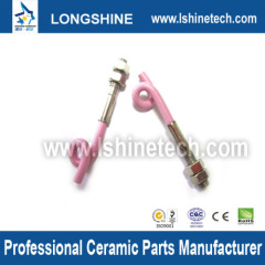 Wear textile ceramic hook