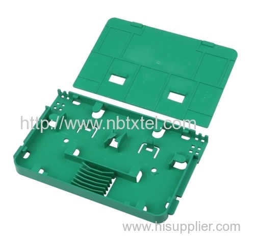 Fiber optic splice tray 12core