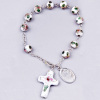 spiritual bead bracelet with cross jesus