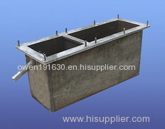 crucible used for magnesium alloy furnace
