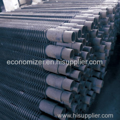 Threaded pipe air preheater