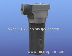 gooseneck for magnesium alloy furnace