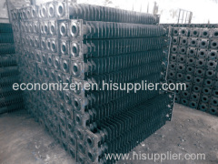 1.5 meters of cast iron thread tube economizer