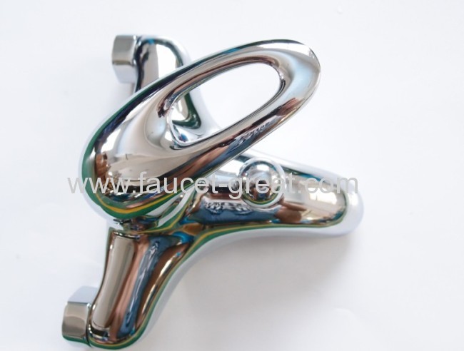 Bathroom Faucet With H58 Brass Body In Good Chrome