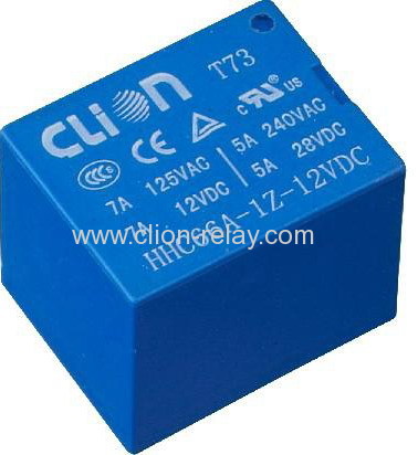 Electromagnetic PCB relay T73