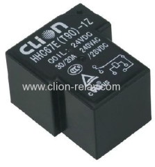 Miniature electromagnetic PCB relay T90