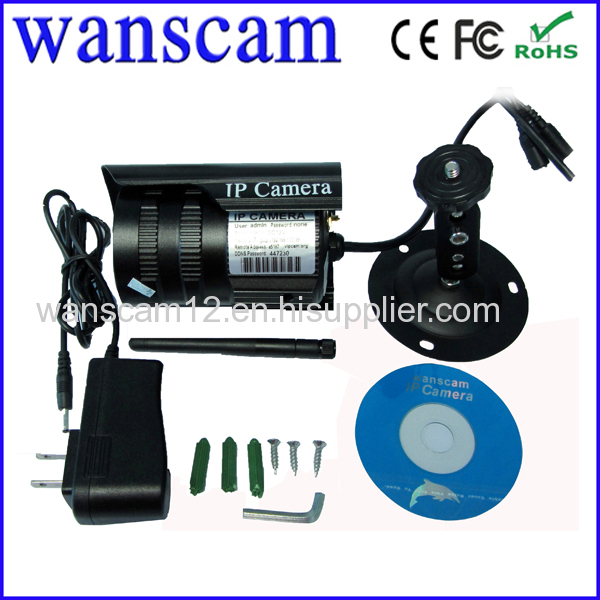 Shenzhen Wanscam JW0011 Android iPhone Supported Outdoor Waterproof IR 20M Wireless OEM Internet Camera