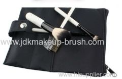 Cosmtic high quality 5pcs makeup brush kit with white handle