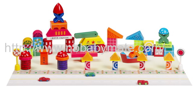 45pcs Amusement part plastic building block