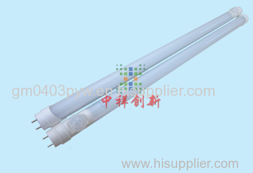 infrared inductive led tube t8 12w for car garage and parking lot lighting