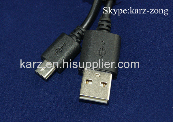 round micro usb data cord for samsung/blackberry