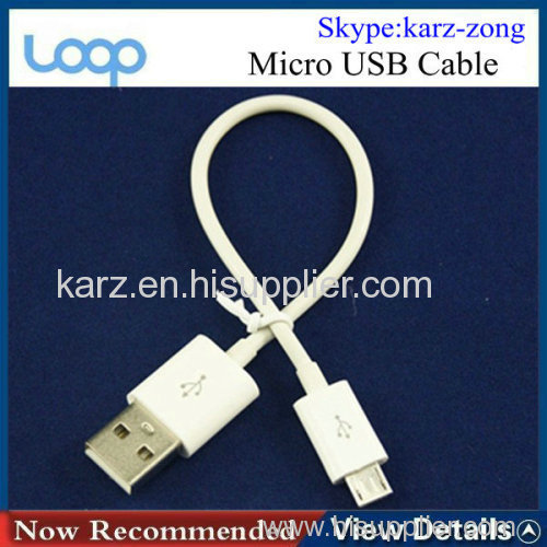 round micro usb data cord for samsung/blackberry