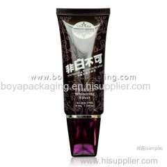 super flat cosmetic soft plastic tube for BB cream