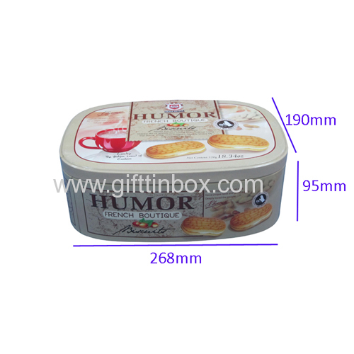 Biscuit tin box F05010-BT
