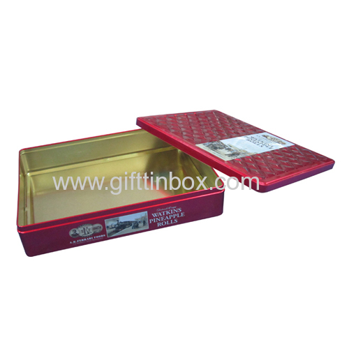 Chocolate tin box F03047-CT