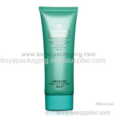 val flat plastic tube for cosmetic packaging
