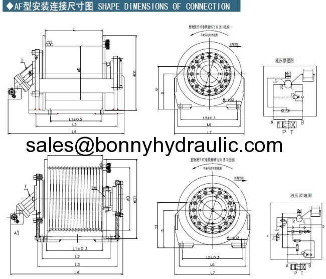 hydraulic winch hoisting winch manufacturer