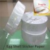 Factory Directly Supply Eggshell Sticker Paper Rolls,Hot Size 100x70mm Ultra Destructible Vinyl Material On Sheets