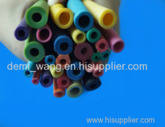 Good insulation oil-retardant and fire-retardant colored silicone tubings,multicoloured tubes