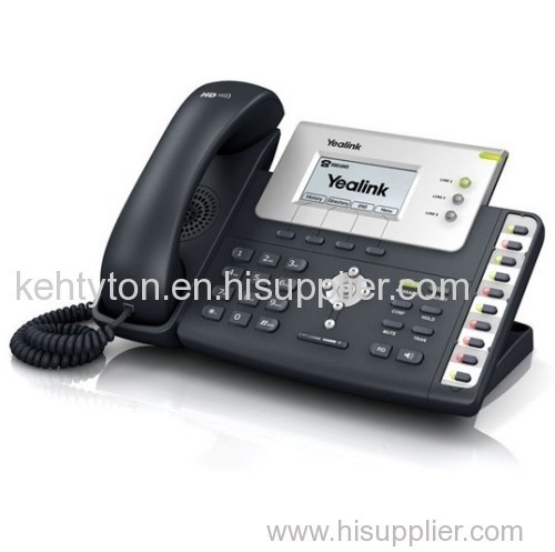 Yealink Enterprise HD SIP IP VOIP OFFICE PHONE TELEFONE SIP-T26P POE multi language Dorp Shipping