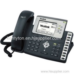 Yealink SIP-T28P 6 Line Dual Ports with Power HD VOICE SIP T28P SIP IP VOIP OFFICE PHONE TELEFONE Spanish multi language