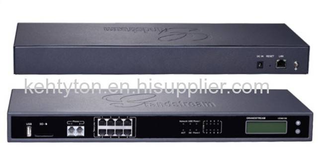 Grandstream UCM6100 series IP PBX Appliance Integrated 2/4/8/16 PSTN trunk FXO ports with integrated PoE, USB, SD