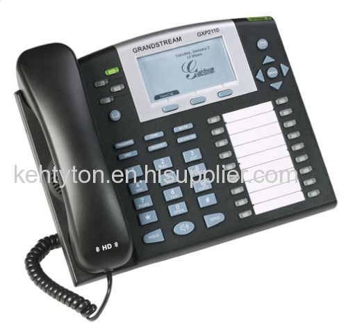 Grandstream GXP2110 4-line Key System IP Phone Spanish multi language