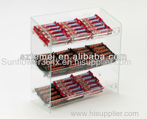 Retail 3tiers Acrylic Confectionary Display