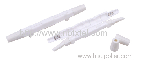 Fiber optic cable protect box round type