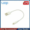 Short 8 Pin Usb Charger Cable For Iphone5/5S/5C