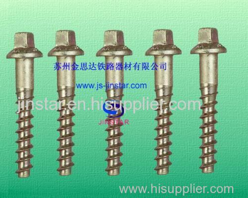 rail spike screw spike sleeper screw