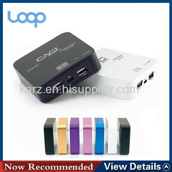 High quality 6600 mah power bank made in China