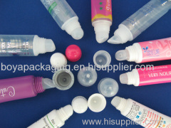 Clear Small Oval Plastic Tubes