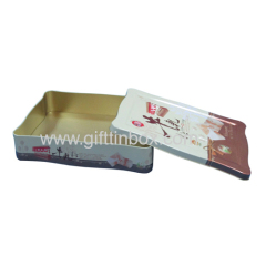 Chocolate metal tin box
