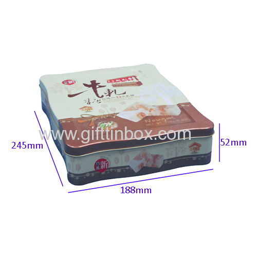 Chocolate tin box F06006-CT