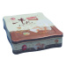 Chocolate metal tin box