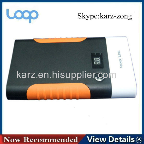 12000 mah power bank charger for iphone/samsung/blackberry