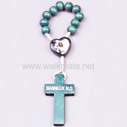 Wooden Cord Finger Rosary