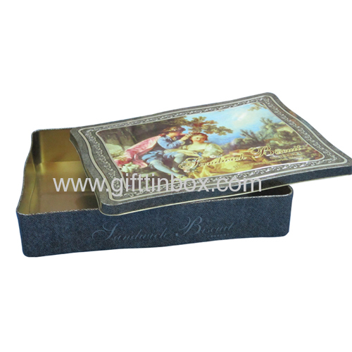 Chocolate tin box F06008-CT