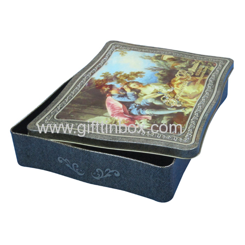 Chocolate tin box F06008-CT