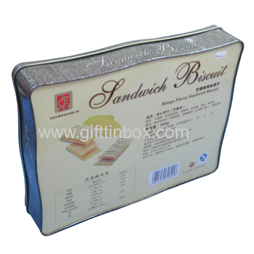 Chocolate tin box F06008-CT