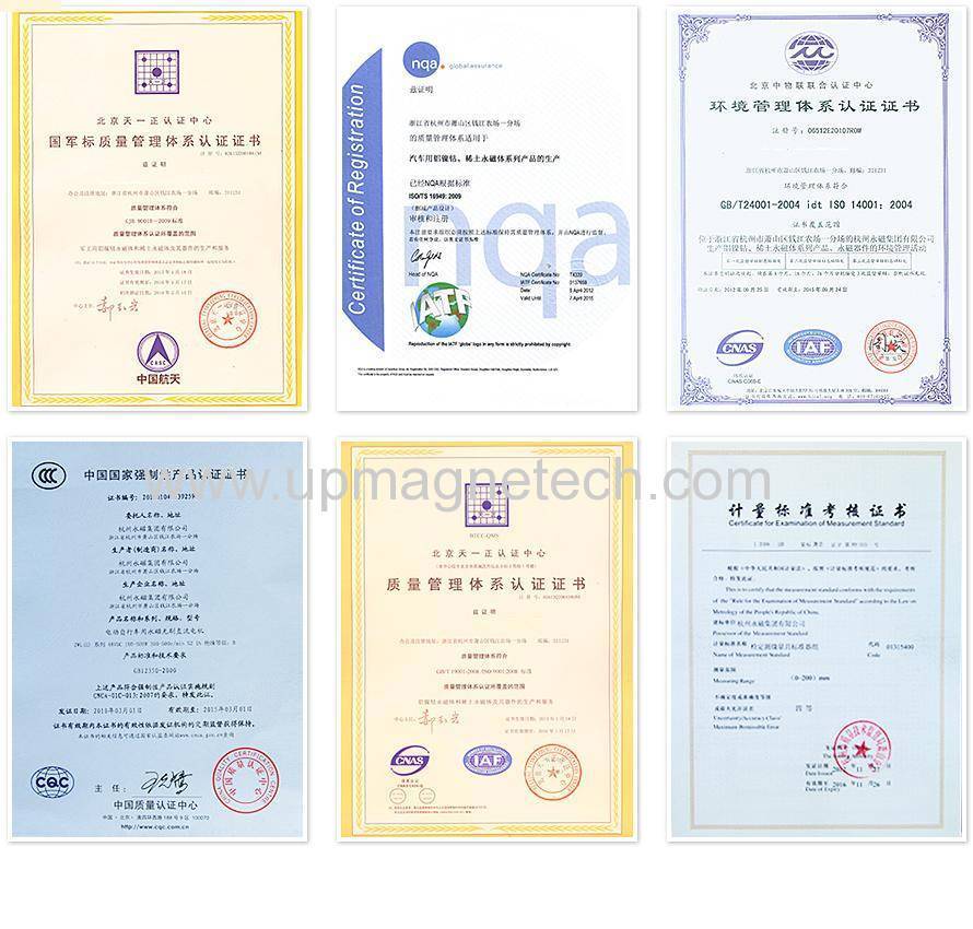 Certificates