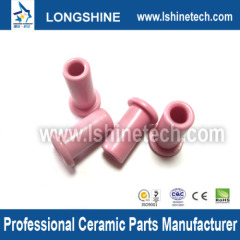 pink textile ceramic eyelet