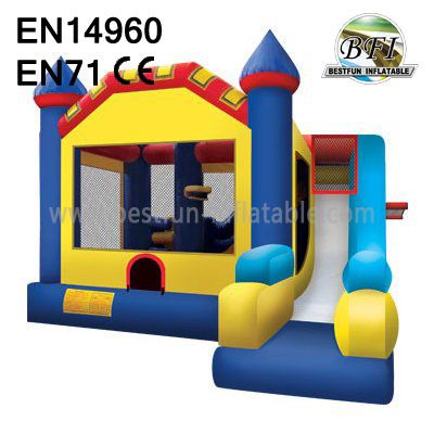 Inflatable Bounce House And Slide