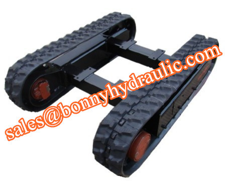 2 ton rubber track undercarriage