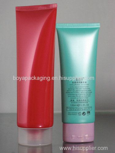 skin care plastic tube