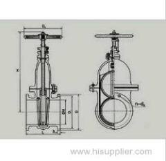 MARINE CAST IRON FLANGED GATE VALVES