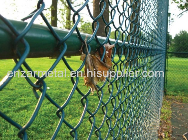 galvanized chain link fence/chainlink